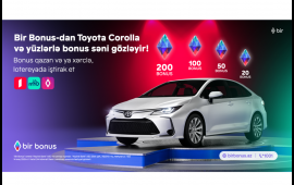 Bir Bonus Toyota Corolla və yüzlərlə bonus qazandırır