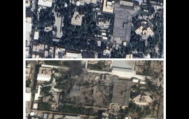 Peyk g&ouml;r&uuml;nt&uuml;ləri təsdiqlədi: Xameneinin iqamətgahı dağıdılıb