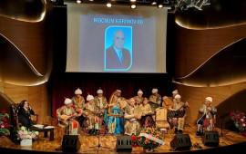 Xalq artisti Məcnun Kərimovun 80 illik yubileyinə həsr olunmuş tədbir ke&ccedil;irilib  FOTO