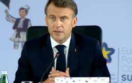 Makron İlham Əliyevə zəng edib