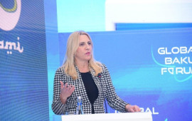 Jelka Tsviyanoviç İlham Əliyevi təbrik edib