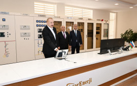 İlham Əliyev &ldquo;Xankəndi1&rdquo; elektrik yarımstansiyasının a&ccedil;ılışında iştirak edib