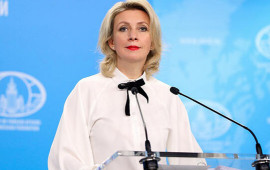 Zaxarova erməni jurnalistə "yerini göstərdi"
