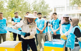 Leyla Əliyevanın təşəbbüsü ilə “Gənc arıçı” layihəsinin təlim mərhələsi yekunlaşıb  FOTO