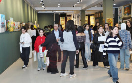 "ZƏFƏR" – 44  adlı yaradıcılıq müsabiqəsinin yekun sərgisi açıldı  FOTO