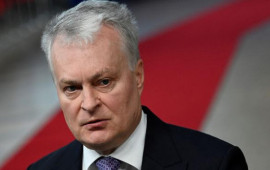 Litva Prezidenti 20 Yanvar faciəsi qurbanlarını yad edib 