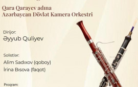 &ldquo;Baxın k&ouml;lgəsində&rdquo; adlı bu musiqi axşamı d&uuml;nya klassikasının se&ccedil;mə n&uuml;munələrini bir araya gətirəcək